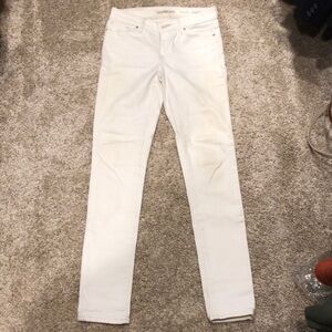 Calvin Klein Jeans White Ultimate Skinny